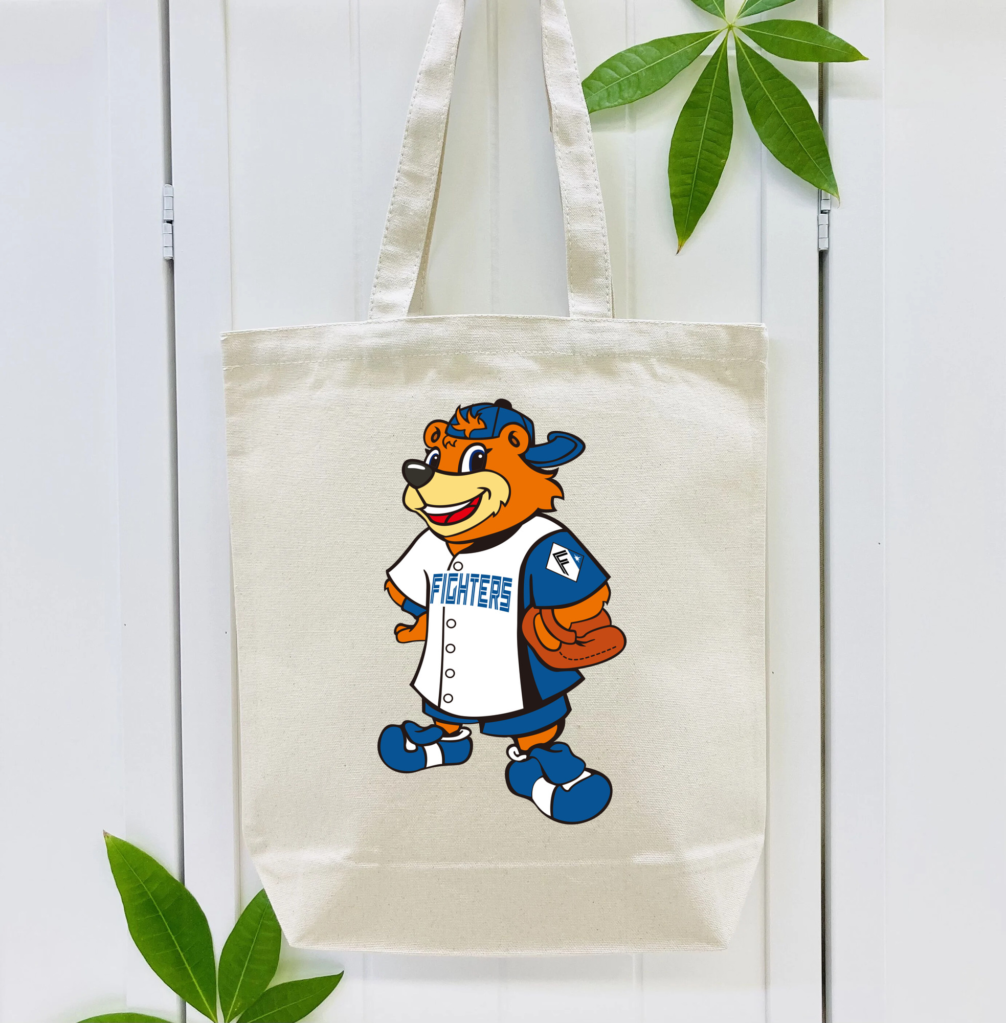 HOKKAIDO NIPPON-HAM FIGHTERS MASCOT CUBBY THE BEAR 2022 Logo