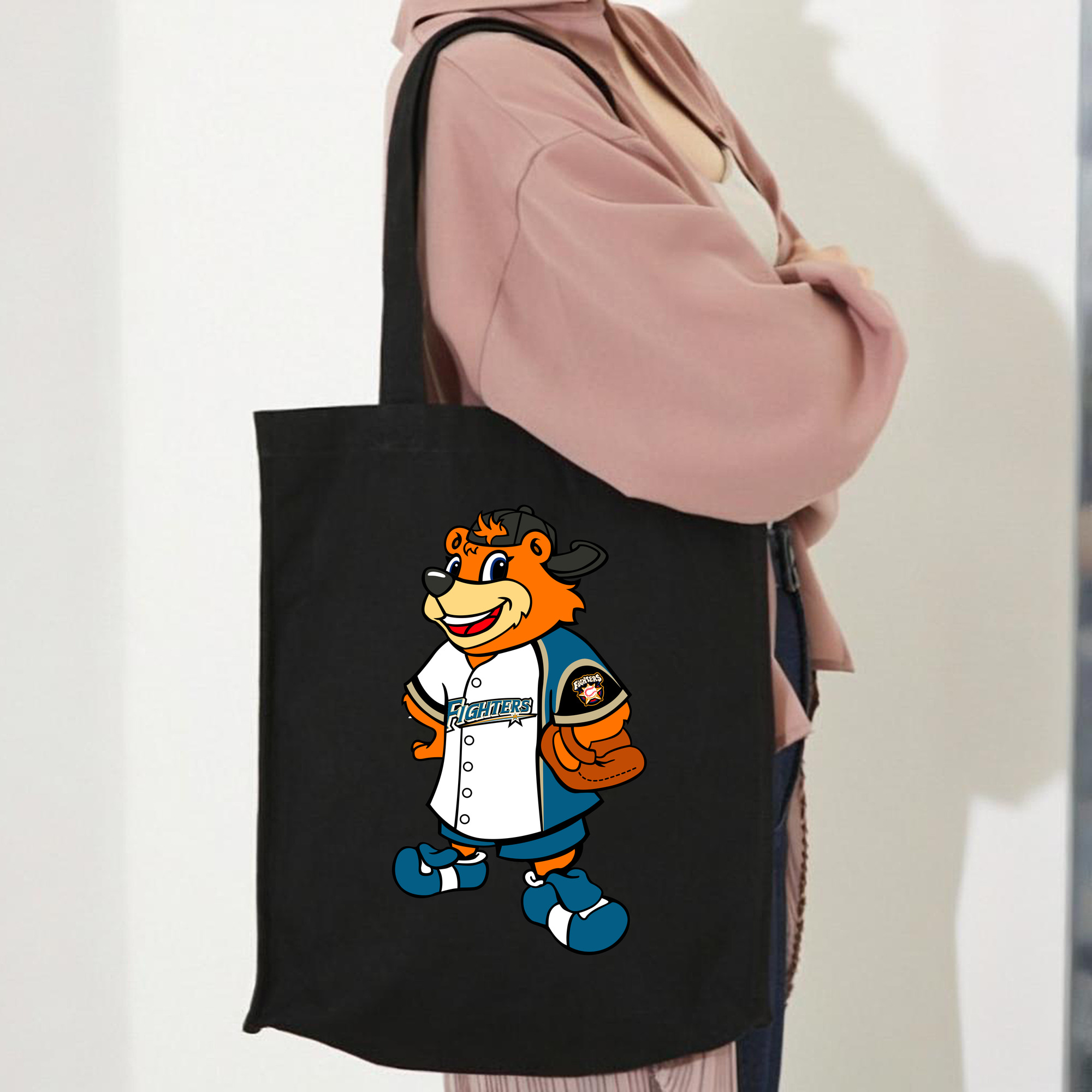 HOKKAIDO NIPPON-HAM FIGHTERS CUBBY THE BEAR Logo