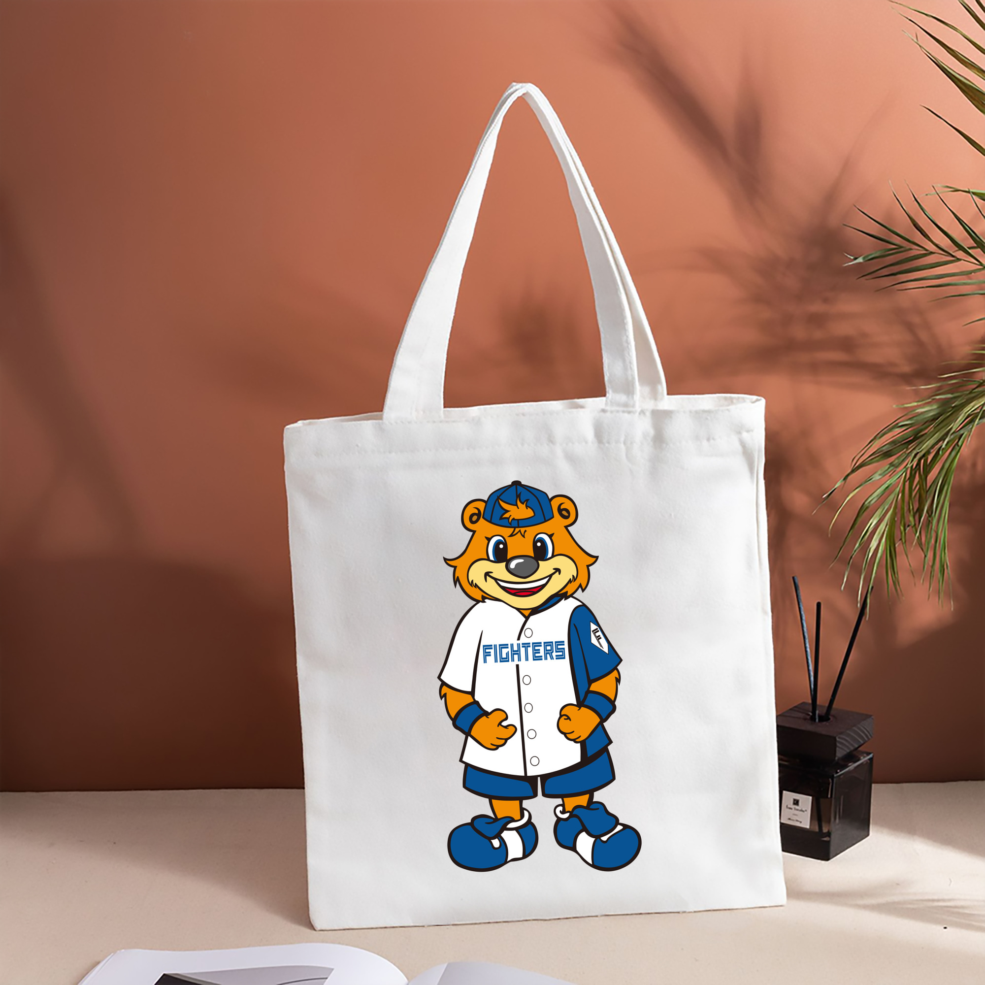 HOKKAIDO NIPPON-HAM FIGHTERS MASCOT CUBBY THE BEAR 2022 ORIGINAL Logo