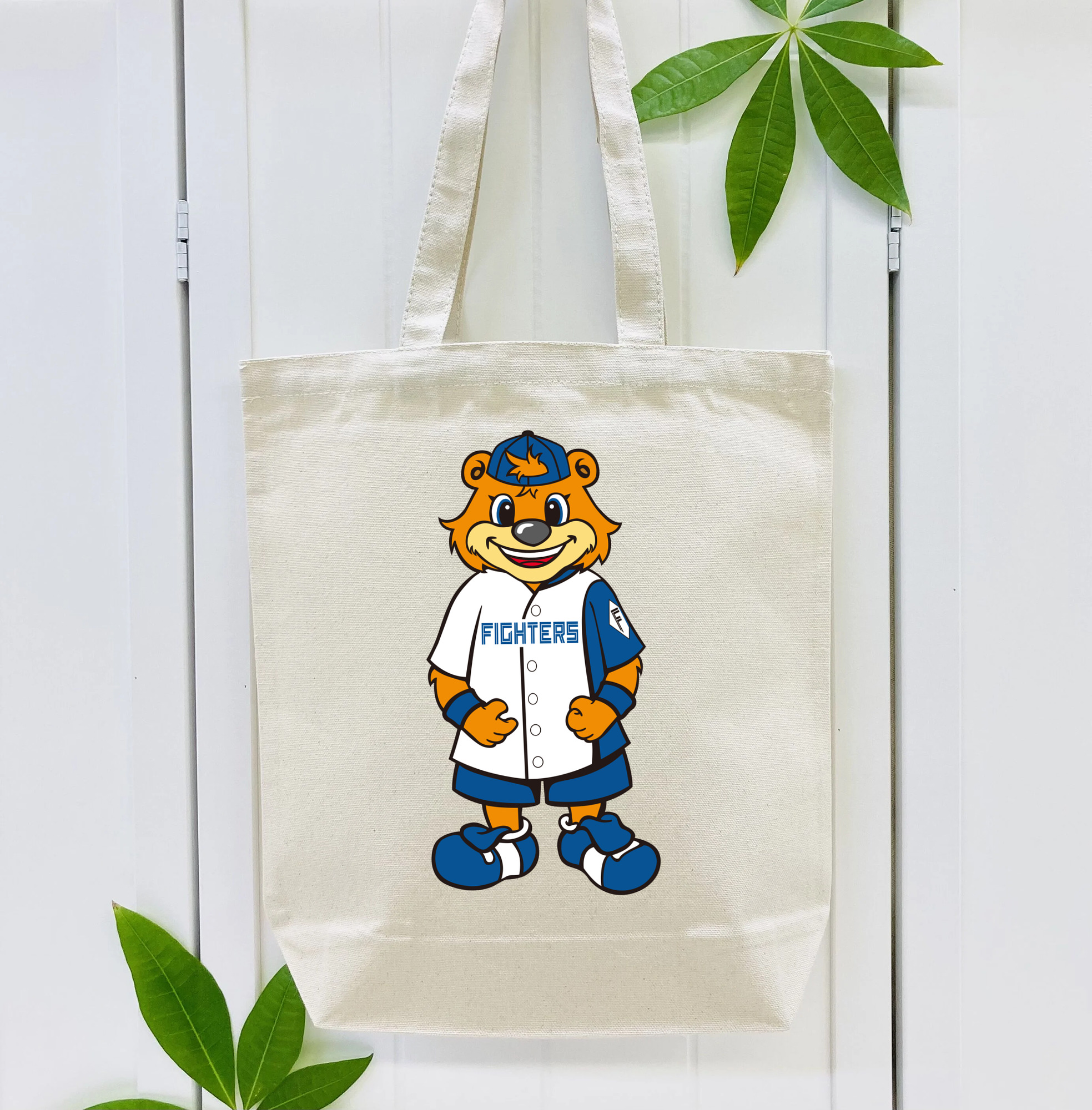 HOKKAIDO NIPPON-HAM FIGHTERS MASCOT CUBBY THE BEAR 2022 ORIGINAL Logo