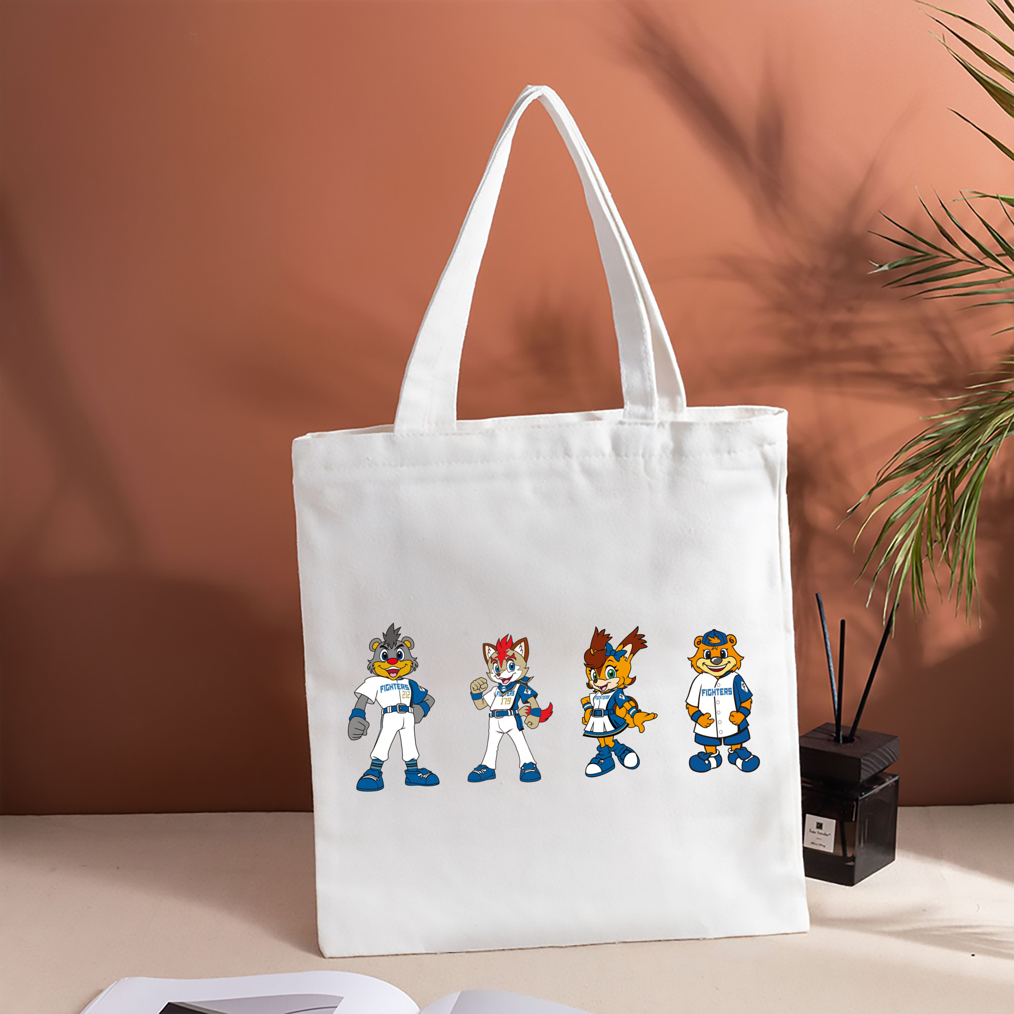 HOKKAIDO NIPPON-HAM FIGHTERS MASCOT BRISKY THE BEAR FREP THE FOX POLLY POLARIS CUBBY THE BEAR 2022 L