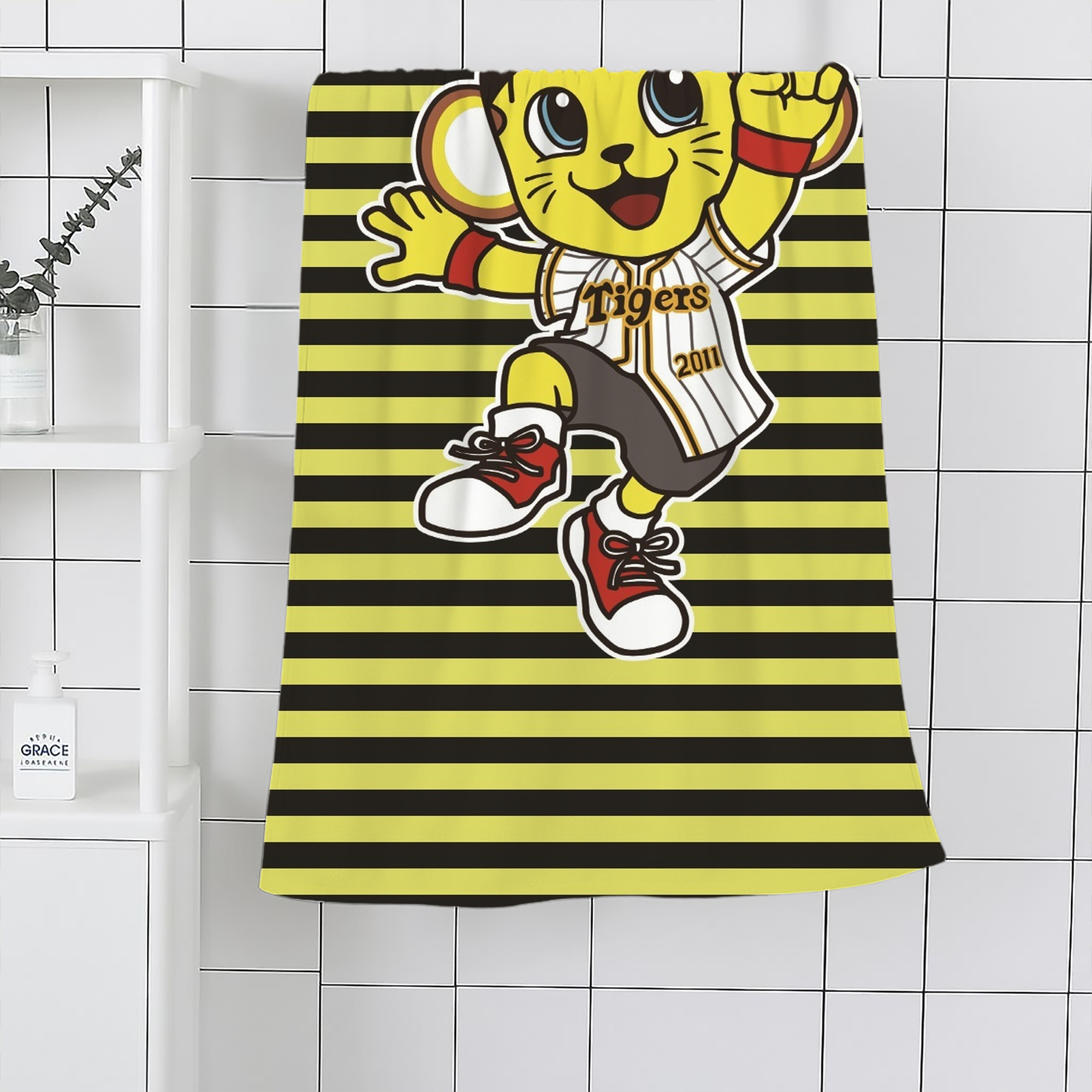 阪神タイガースMASCOT KITA 2010's LATELY PRESENT APPLICATION JUMPING FIGHTING