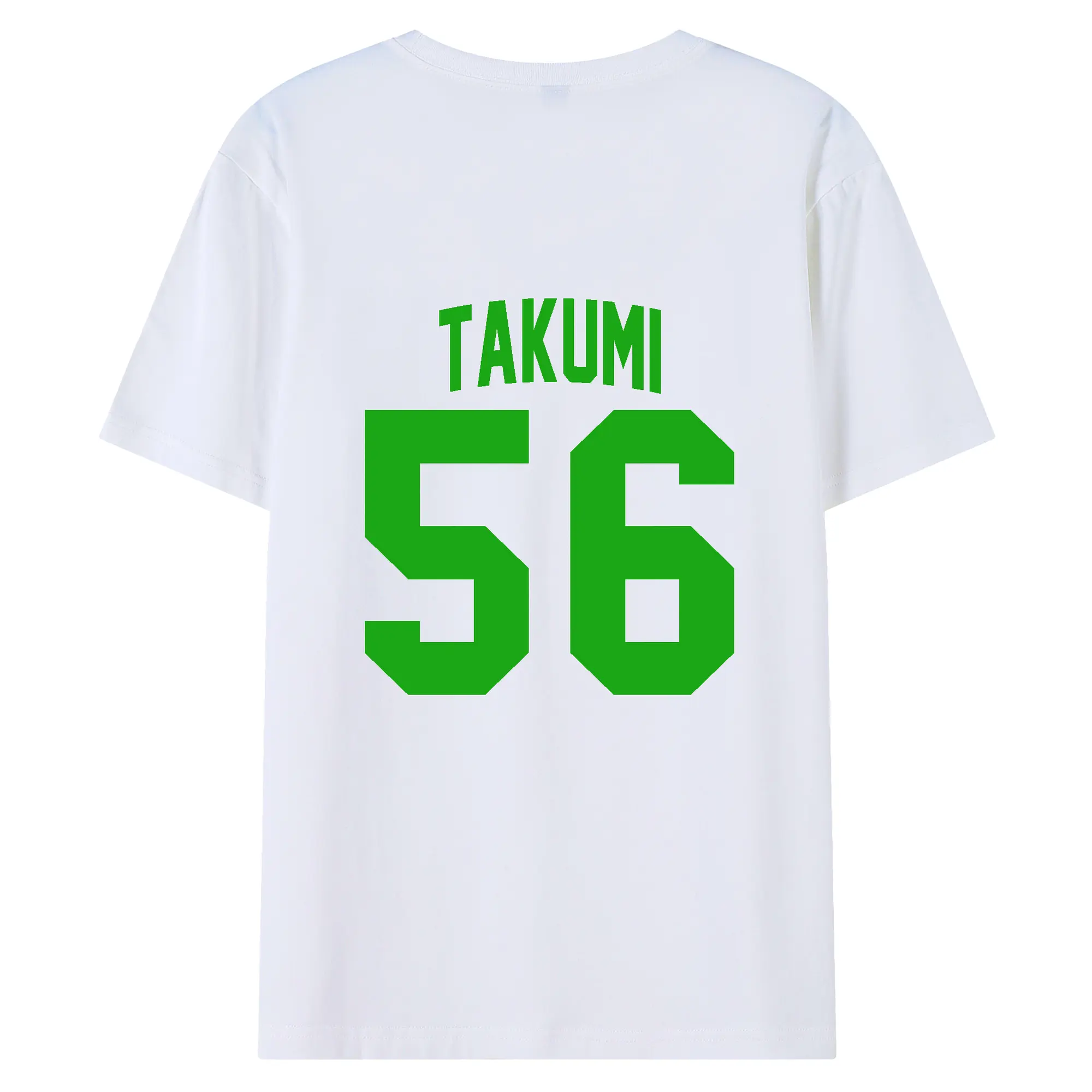 坂本拓己選手 #56 TAKUMI - 綿100％ 半袖Tシャツ ・ バックプリント ・ 快適 通気性 ・ 日常使い 散歩 スポーツ用