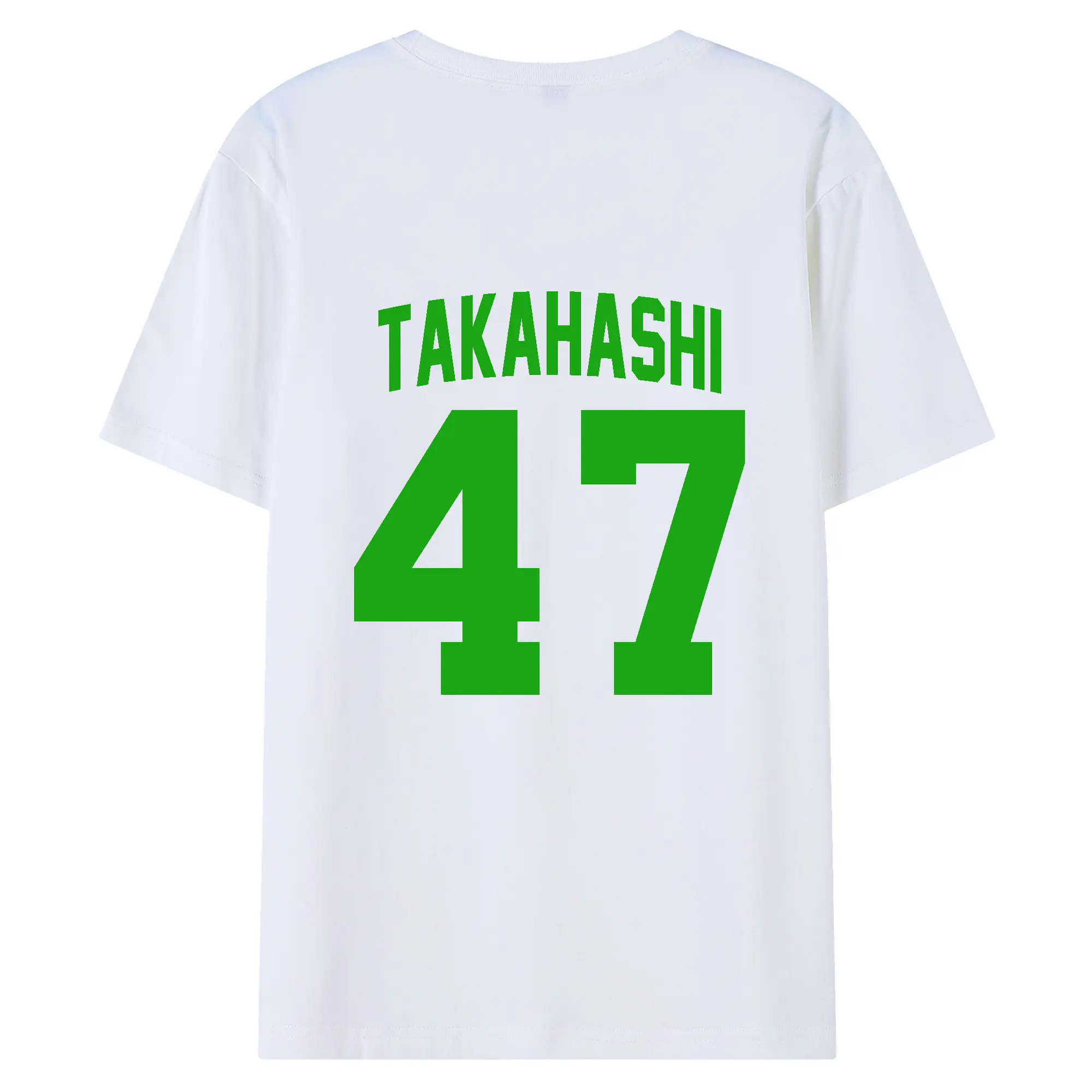 高橋奎二選手 #47 TAKAHASHI - 綿100％ 半袖Tシャツ ・ バックプリント ・ 快適 通気性 ・ 日常使い 散歩 スポーツ用