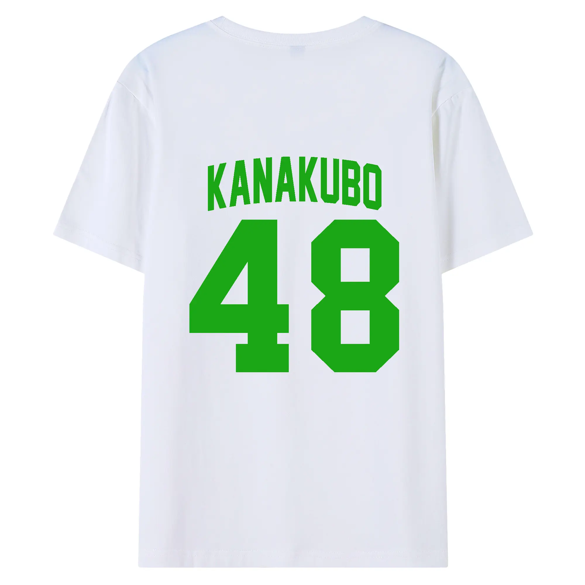 金久保優斗選手 #48 KANAKUBO - 綿100％ 半袖Tシャツ ・ バックプリント ・ 快適 通気性 ・ 日常使い 散歩 スポーツ用