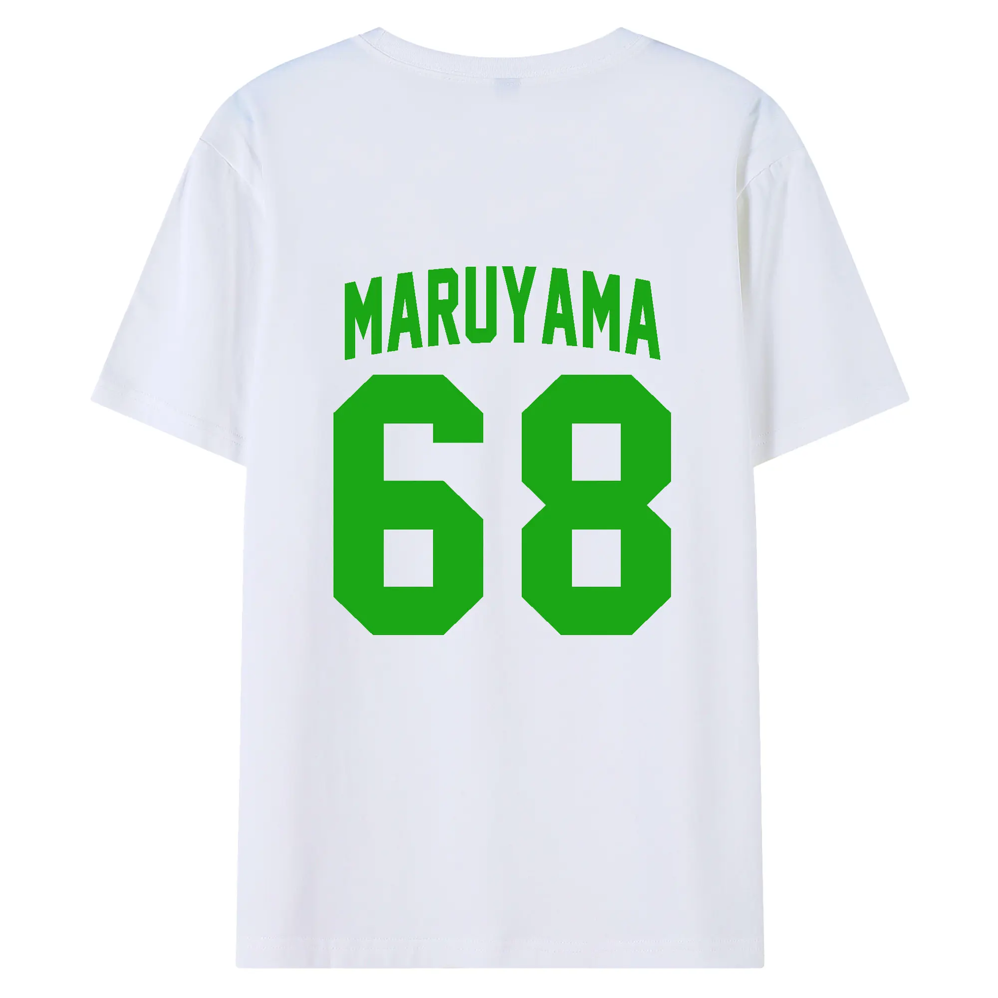 丸山翔大選手 #68 MARUYAMA - 綿100％ 半袖Tシャツ ・ バックプリント ・ 快適 通気性 ・ 日常使い 散歩 スポーツ用